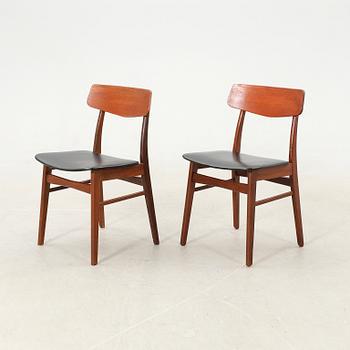 Chairs, 6 pieces, 1960s, Denmark.