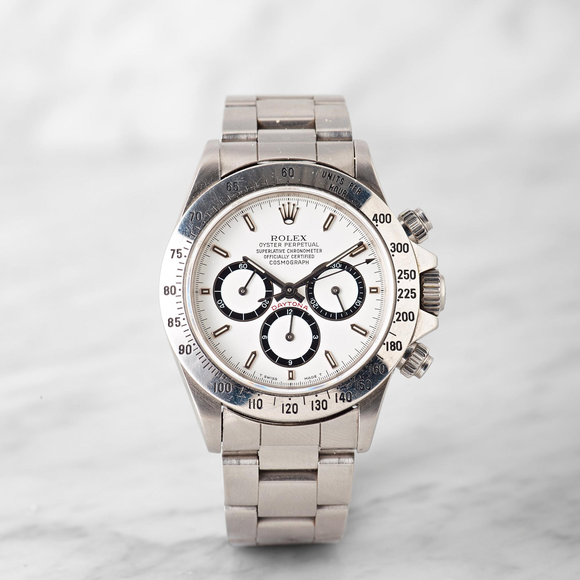 ROLEX, Daytona, chronograph, "225 Bezel", "inverted 6".