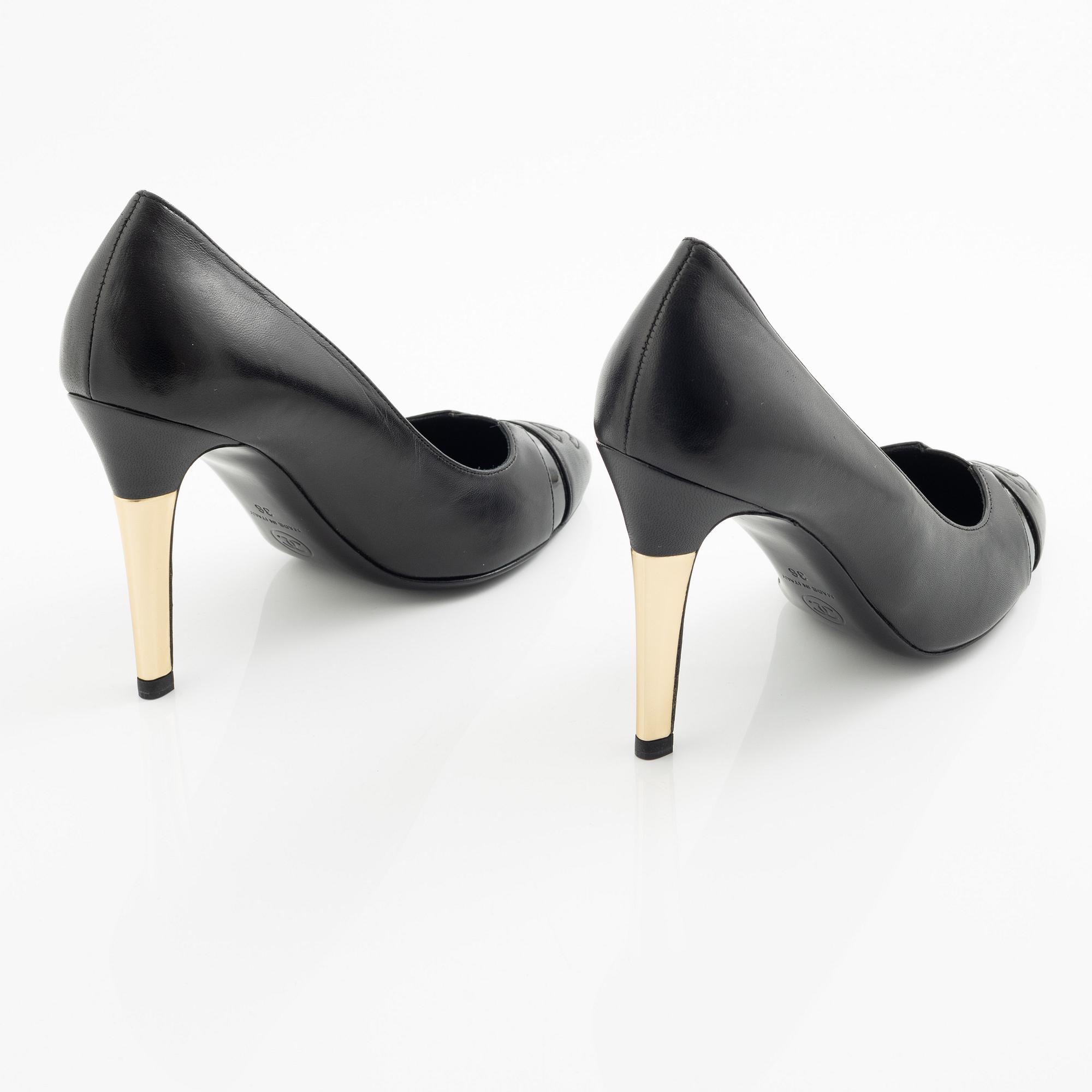 Chanel, pumps, storlek 36.