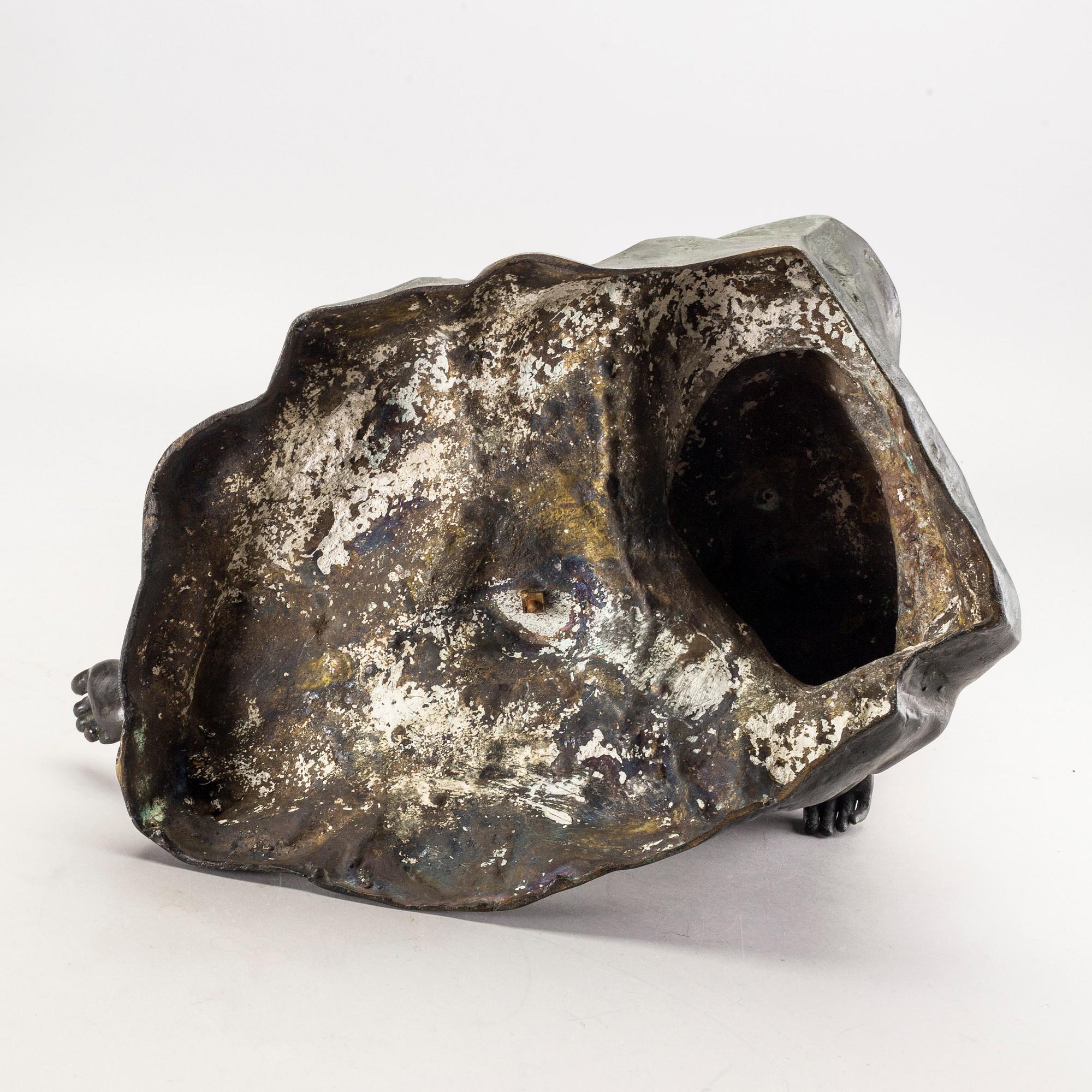 A late 19th century bronze sculpture.