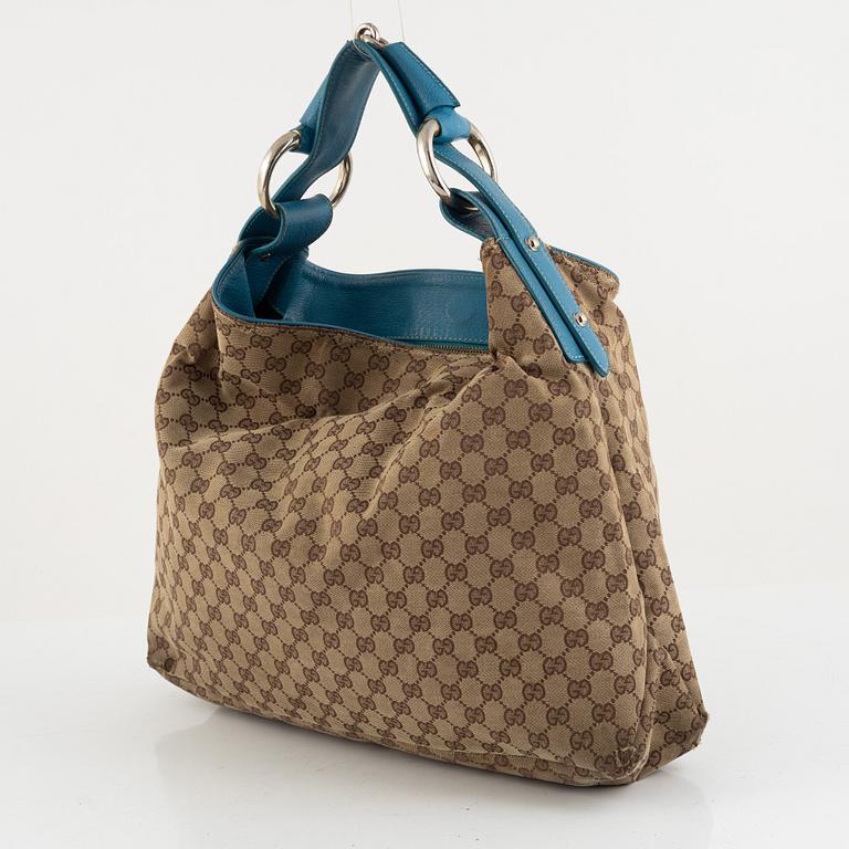 Gucci, "Horsebit Hobo" bag.