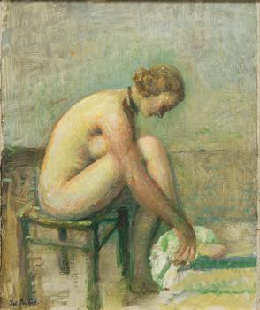 Julius Paulsen, Morning toilet.