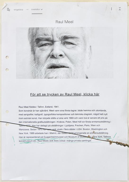 Raul Meel, "Windows and landscape 3".