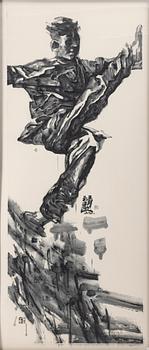 Wang Jinsong, "Figure No.41" 人物, 2002.