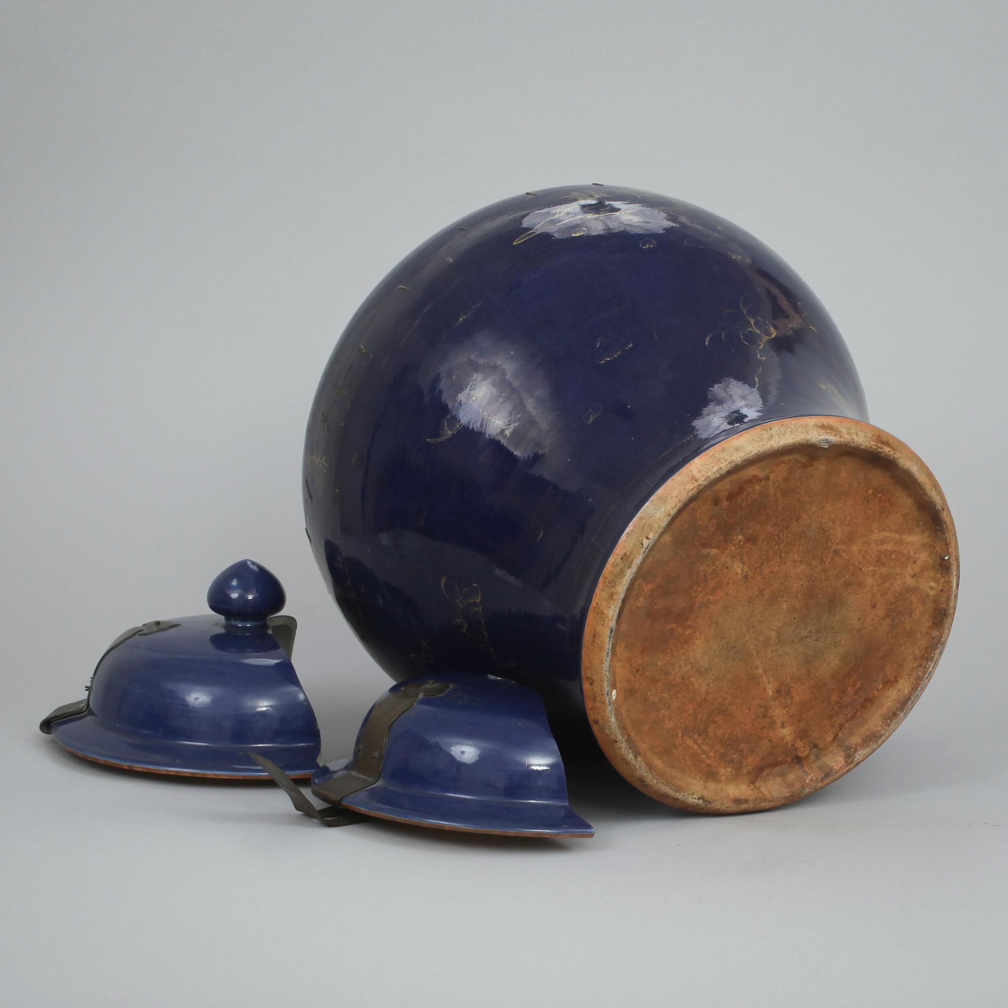 LOCKURNA, porslin, Qianlong, Kina 1700-tal.