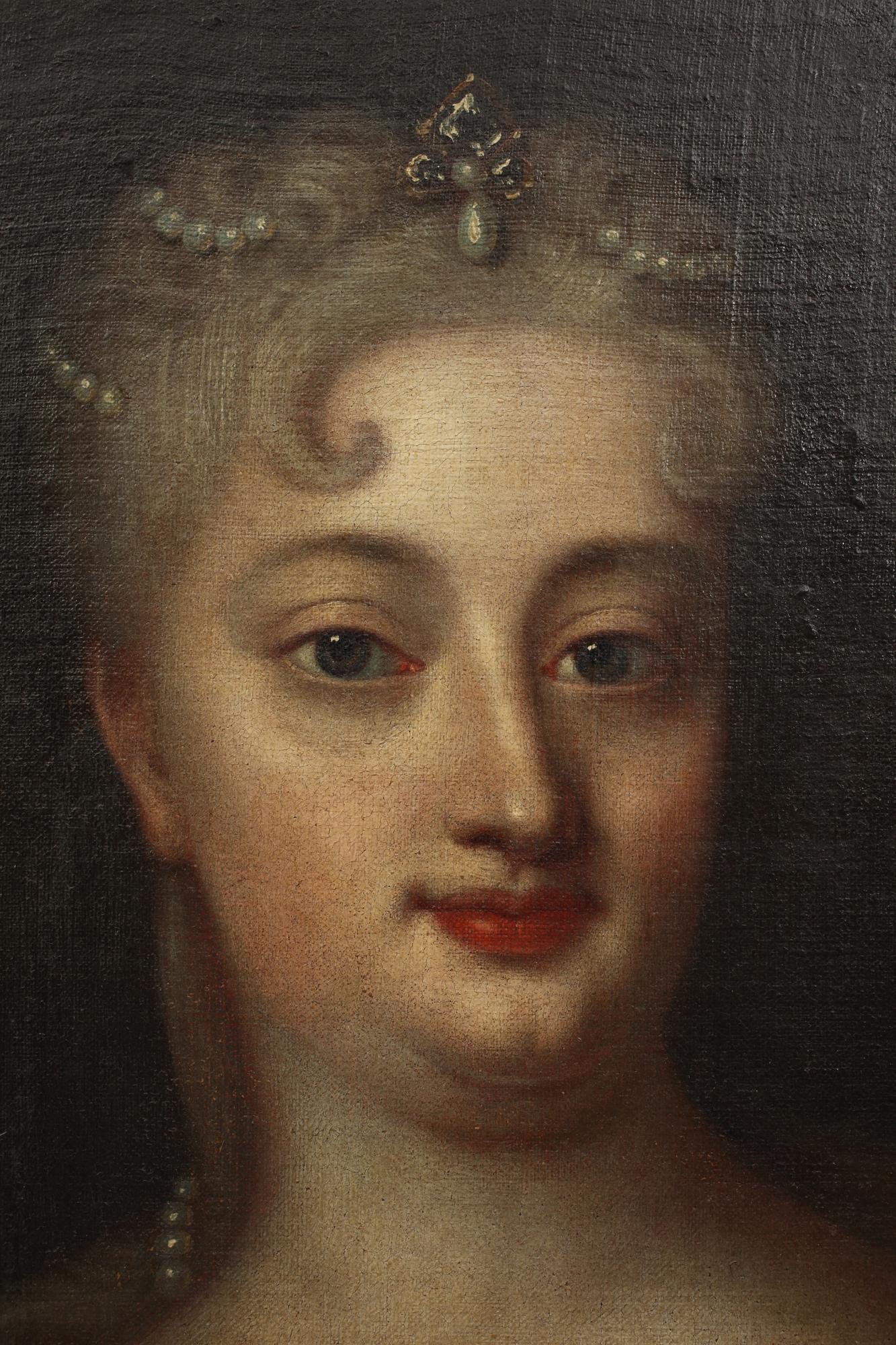 OKÄND KONSTNÄR, olja på duk, Danmark. 1700-tal.
