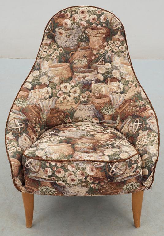 FÅTÖLJ, "Liten Eva", Kerstin Hörlin-Holmquist, Nordiska Kompaniet, 1900-tal.