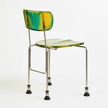 Gaetano Pesce, a "Broadway", chair, produced by Bernini, Italy, 1993.