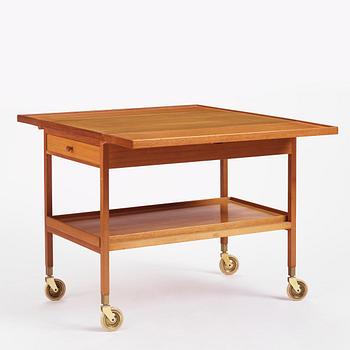 Josef Frank, a drop-leaf table model "756", Firma Svenskt Tenn, mid-20th century.