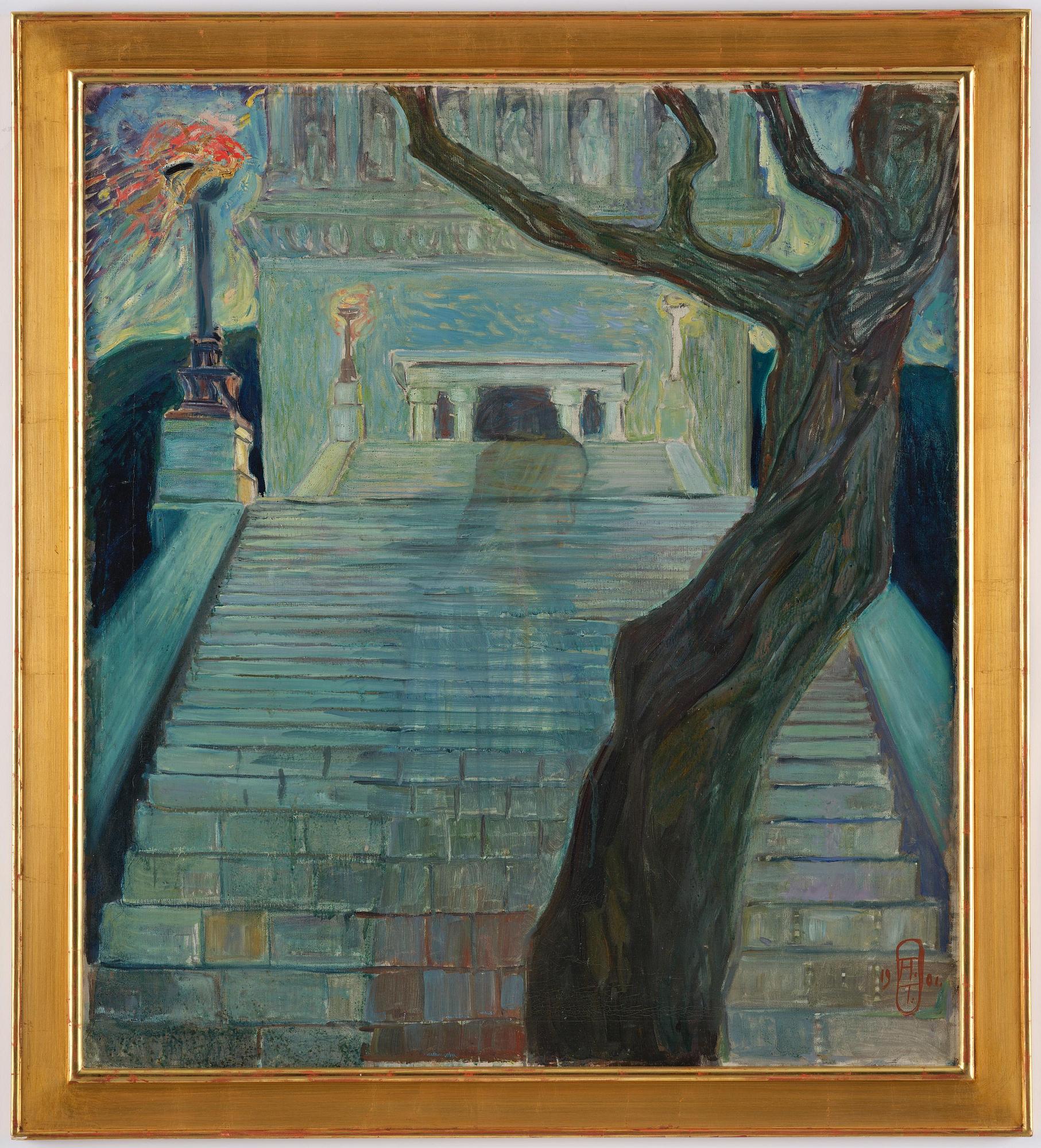 Axel Törneman, "Trappan".