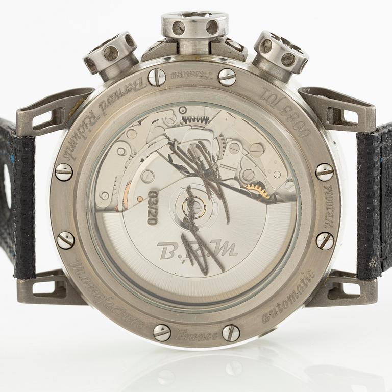 B.R.M (Bernerd Richards Manufacture), MK-44, wristwatch, 44 mm.