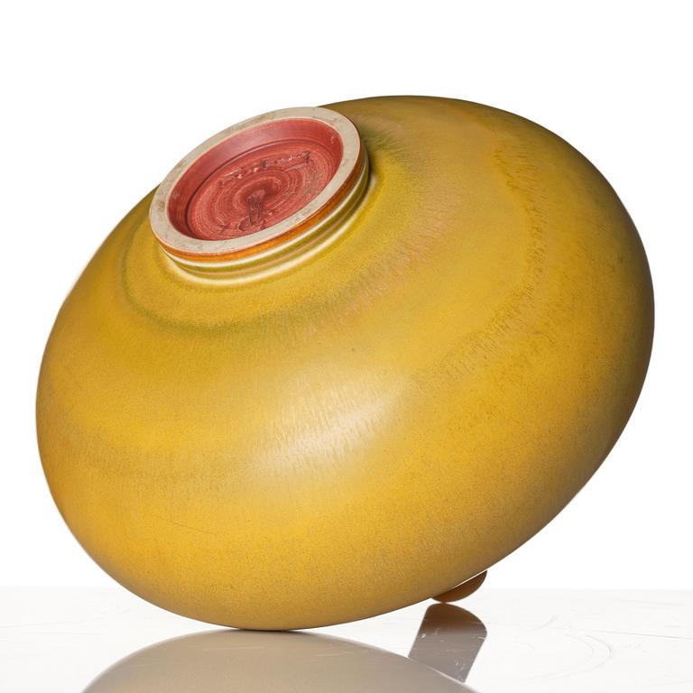 Berndt Friberg, a stoneware vase, Gustavsberg Studio, Sweden, 1968.