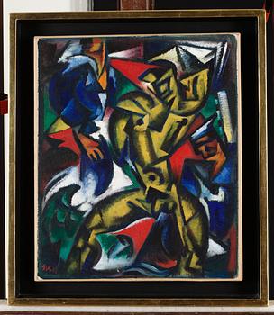 Gösta Adrian-Nilsson, Gul figur.