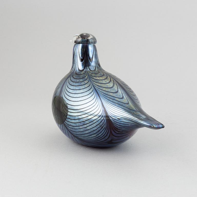 A glass bird by Oiva Toikka, Nuutajärvi.