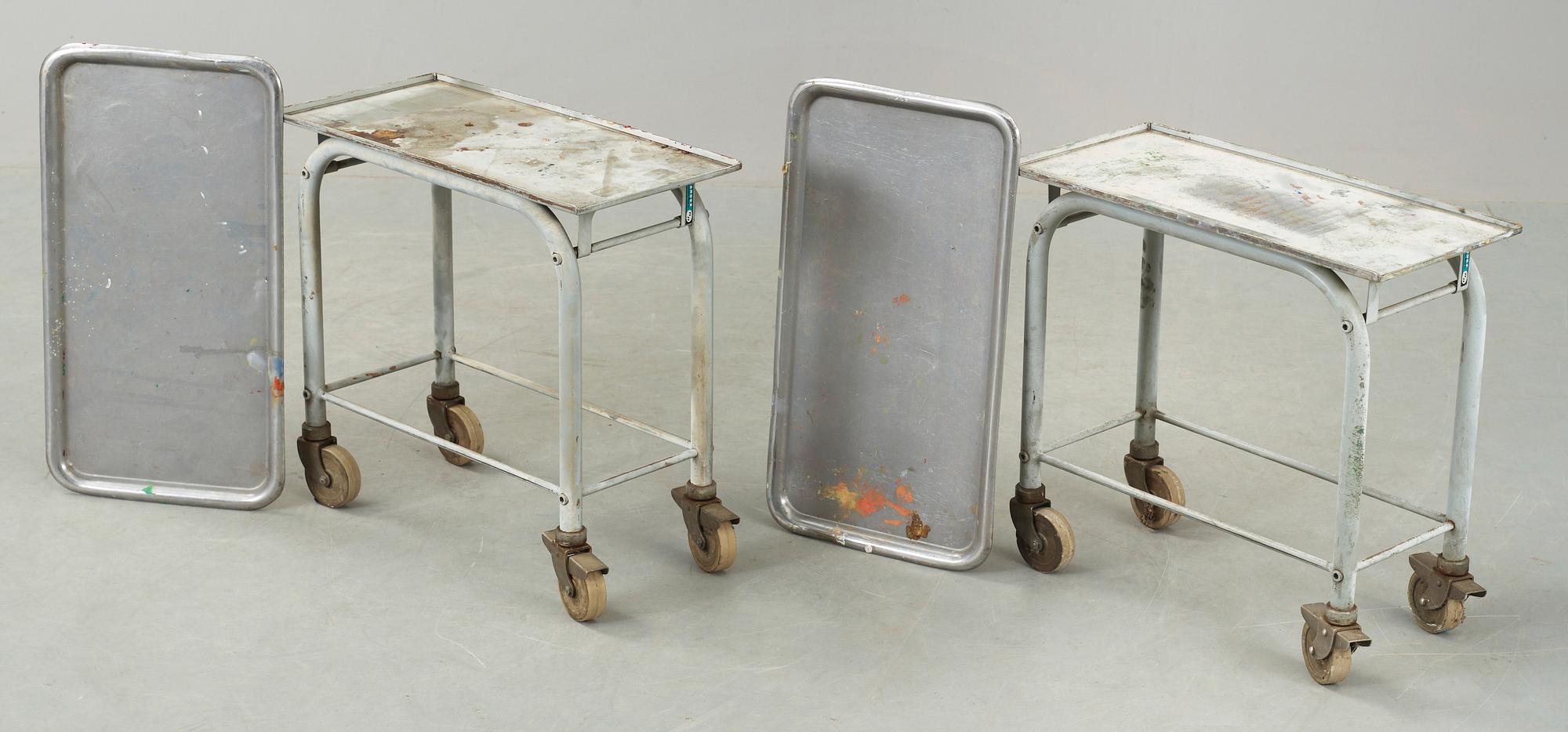 SIDOBORD, ett par, industri, 1900-talets mitt.