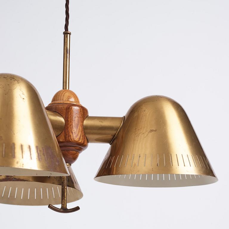 Harald Notini, taklampa, modell "11848", Arvid Böhlmarks Lampfabrik, 1940-tal.