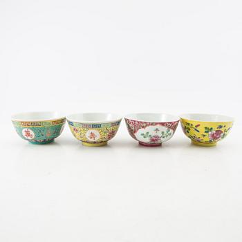 Bowls/cups China 18th-20th century porcelain.