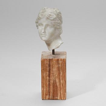 OKÄND KONSTNÄR, skulptur, marmor. Troligen 1800-tal.
