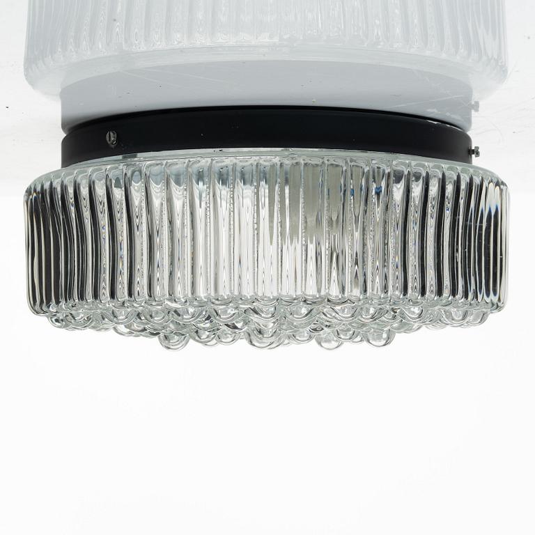 Ceiling lamp, Glashütte Limburg, Germany.