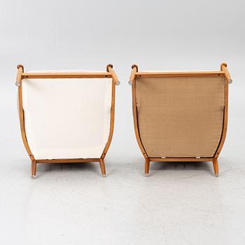 Kerstin Hörlin-Holmquist, A pair of armchairs, 'Skrindan', OPE möbler.