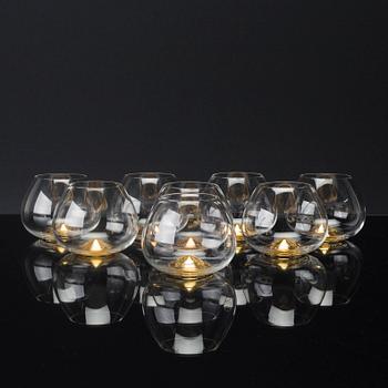 INGEGERD RÅMAN, a set of eight cognac glasses.