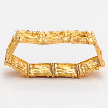 Björn Weckström, Armband "Opus 381", 18K guld. Lapponia 1969.