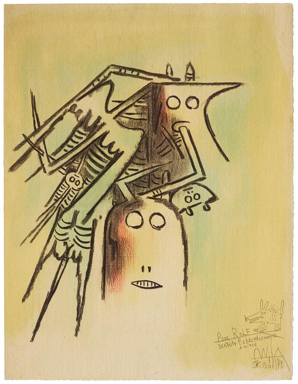 Wifredo Lam, Untitled.