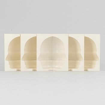 Sivert Lindblom, skulptur, 6 delar, 1968.
