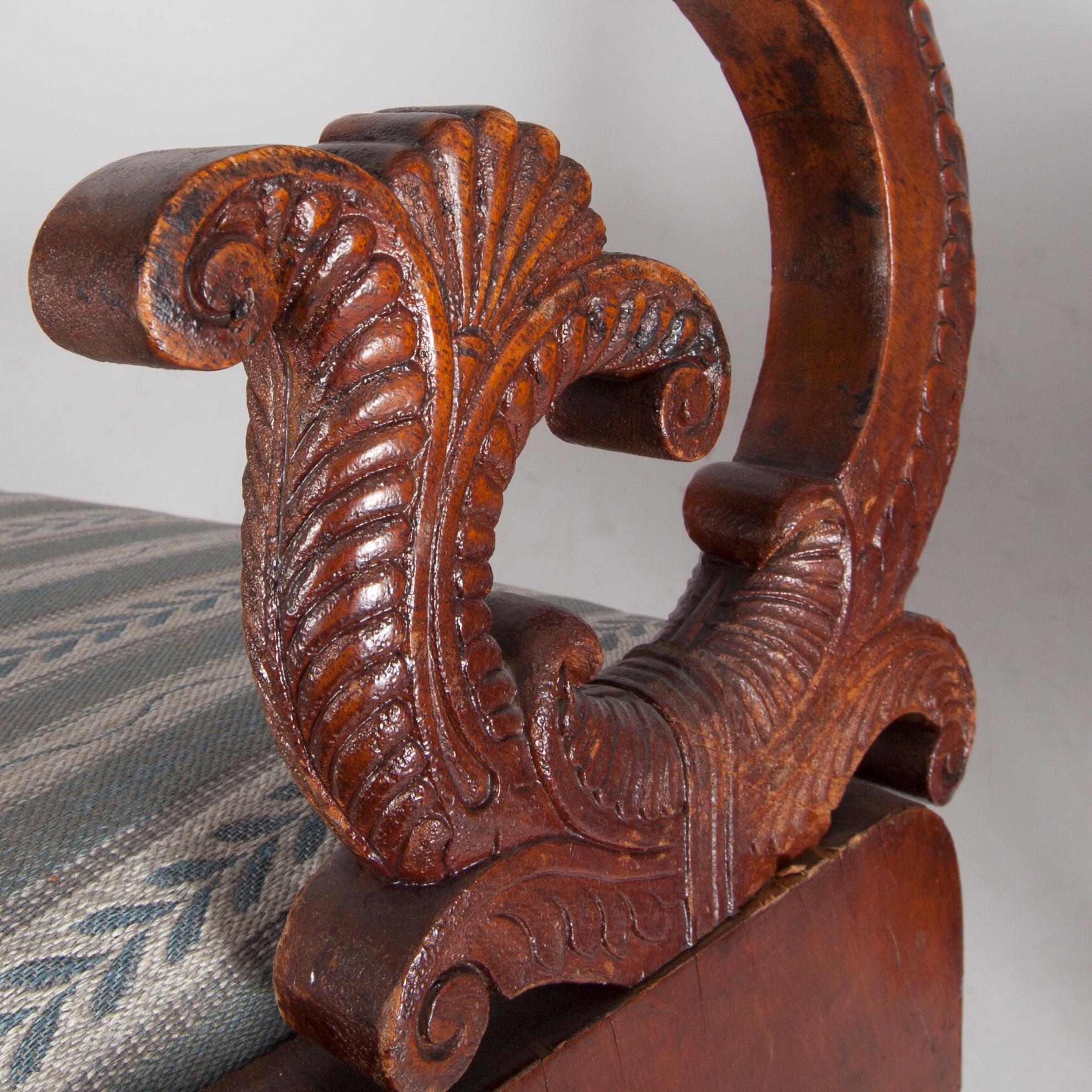 KARMSTOLAR, ett par, Ryssland 1820-tal.