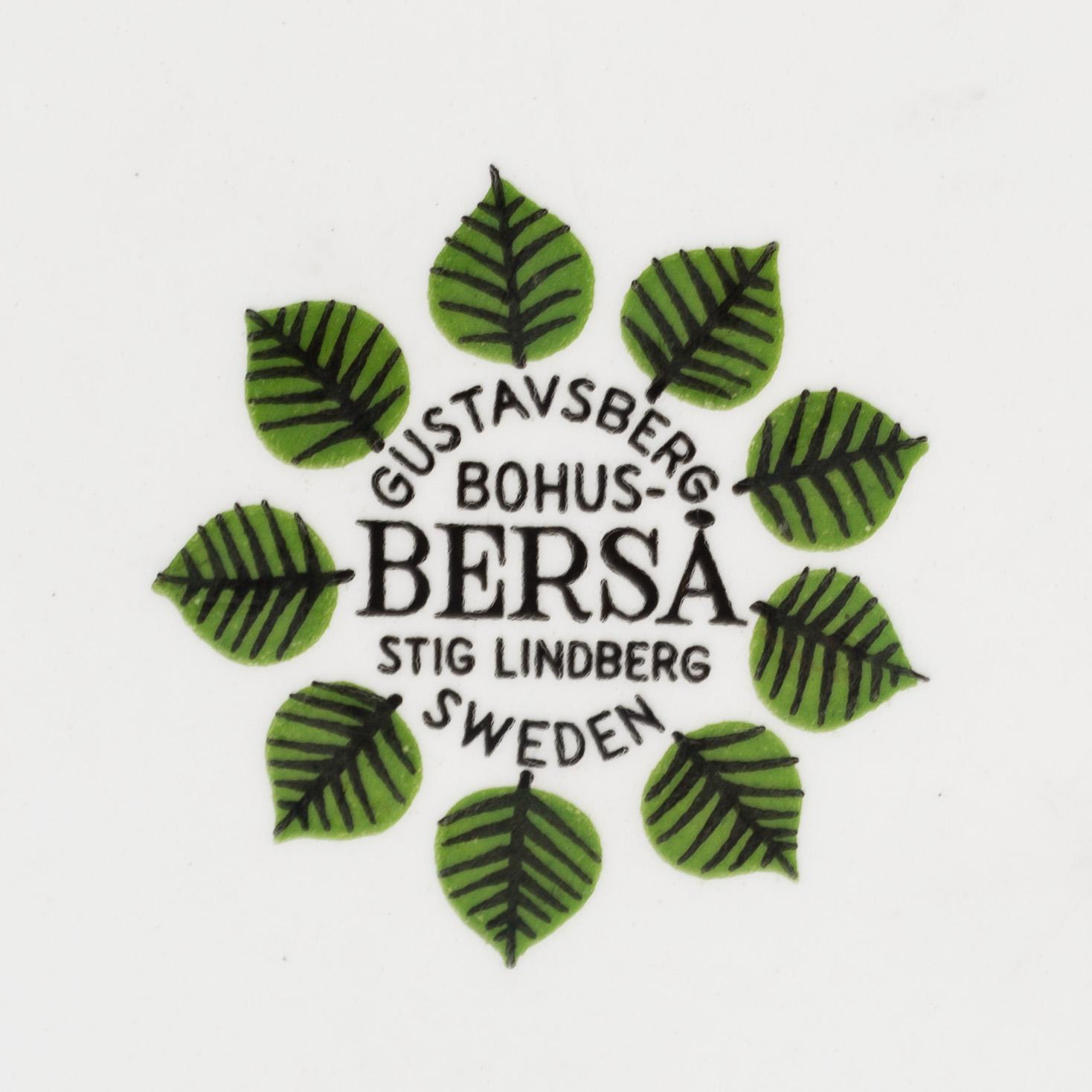 STIG LINDBERG, a 15 piece part service, 'Berså', Gustavsberg.
