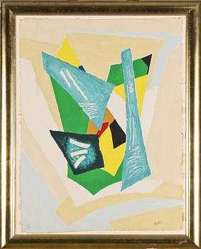 BERNARD ALLIGAND, carborundum, signerad och numrerad 38/95.