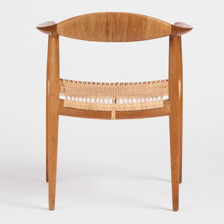 Hans J. Wegner, karmstol, "The Chair" modell "JH 501", Johannes Hansen, Danmark 1950-60-tal.