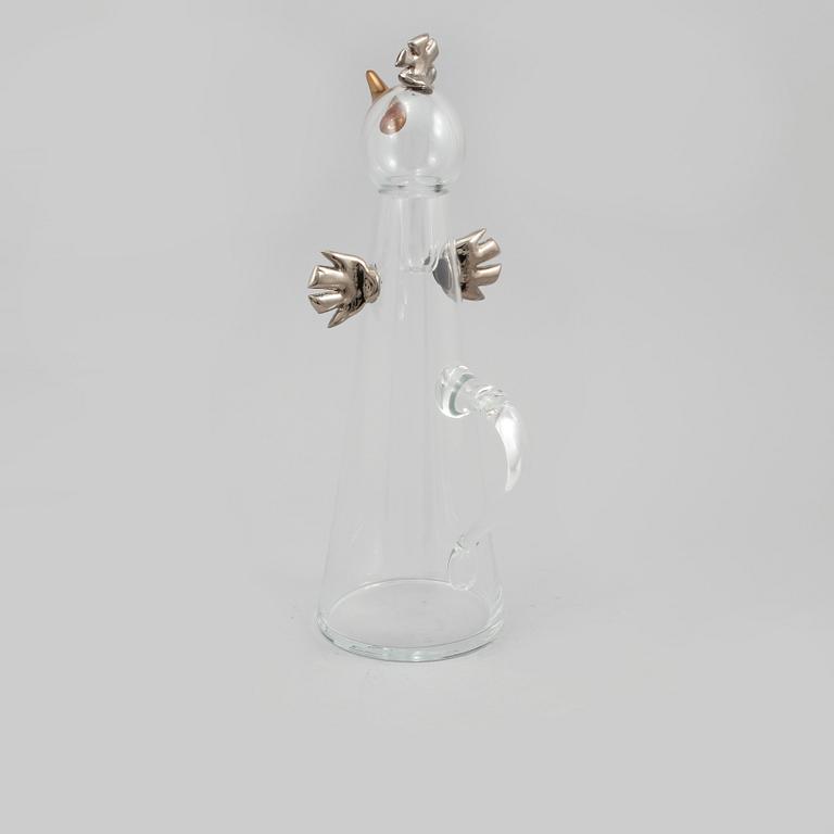 KARAFF, glas, sent 1900-tal.