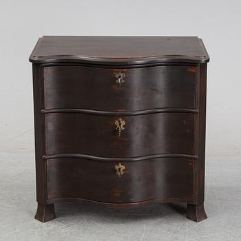 A late Baroque style chest of drawers, 19th Century.