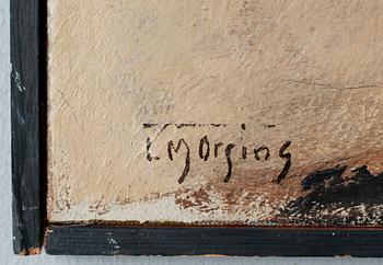 IVAR MORSING, oil on canvas, stamp signed.
