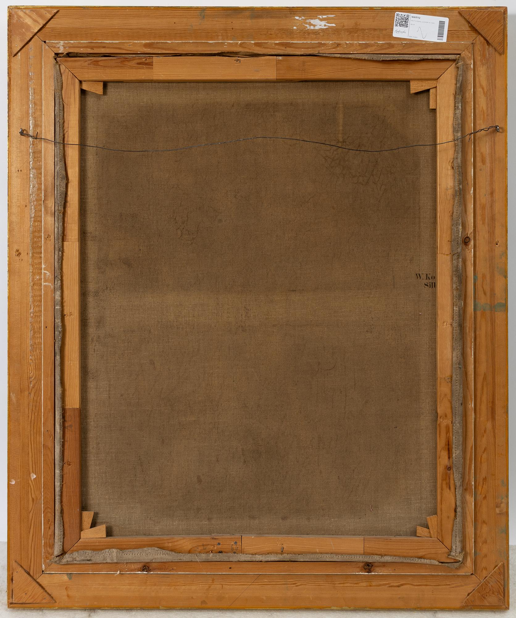 Nils Forsberg, Male portrait.