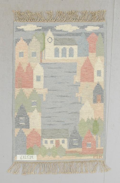 MATTA, rölakan, signerad PIA, 1900-talets andra hälft. Ca 126 x 84 cm.