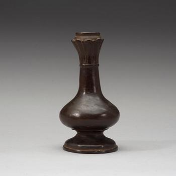 A bronze vase, Ming dynasty or early Qing dynasty.