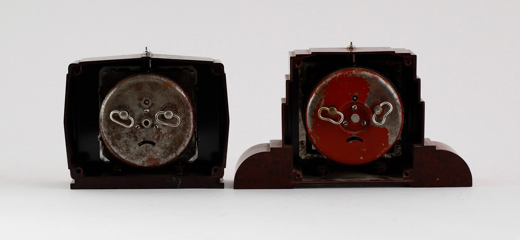BORDSUR, 2 st, Blangy, art déco, 1930-tal.