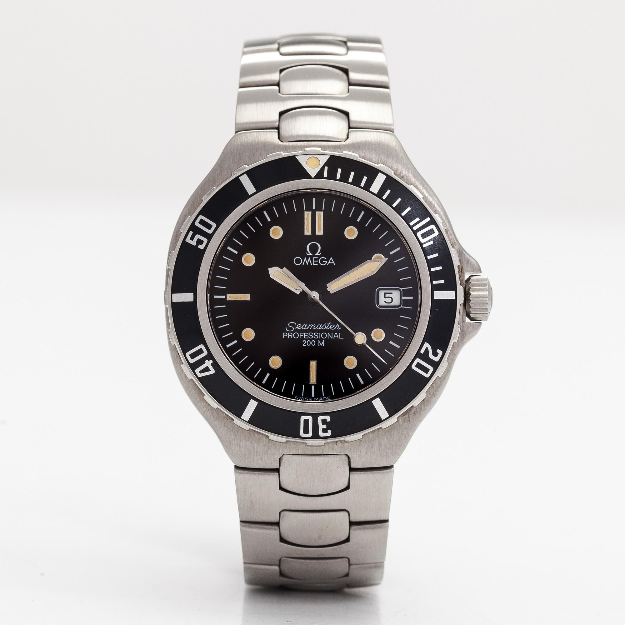 Omega, Seamaster, Professional, "Pre-Bond", 200m, armbandsur, 38 mm.