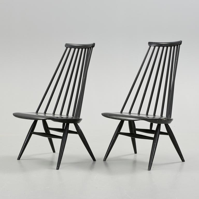 STOLAR, ett par, "Mademoiselle", Ilmari Tapiovaara, Edsbyverken, 1959 och 1960.