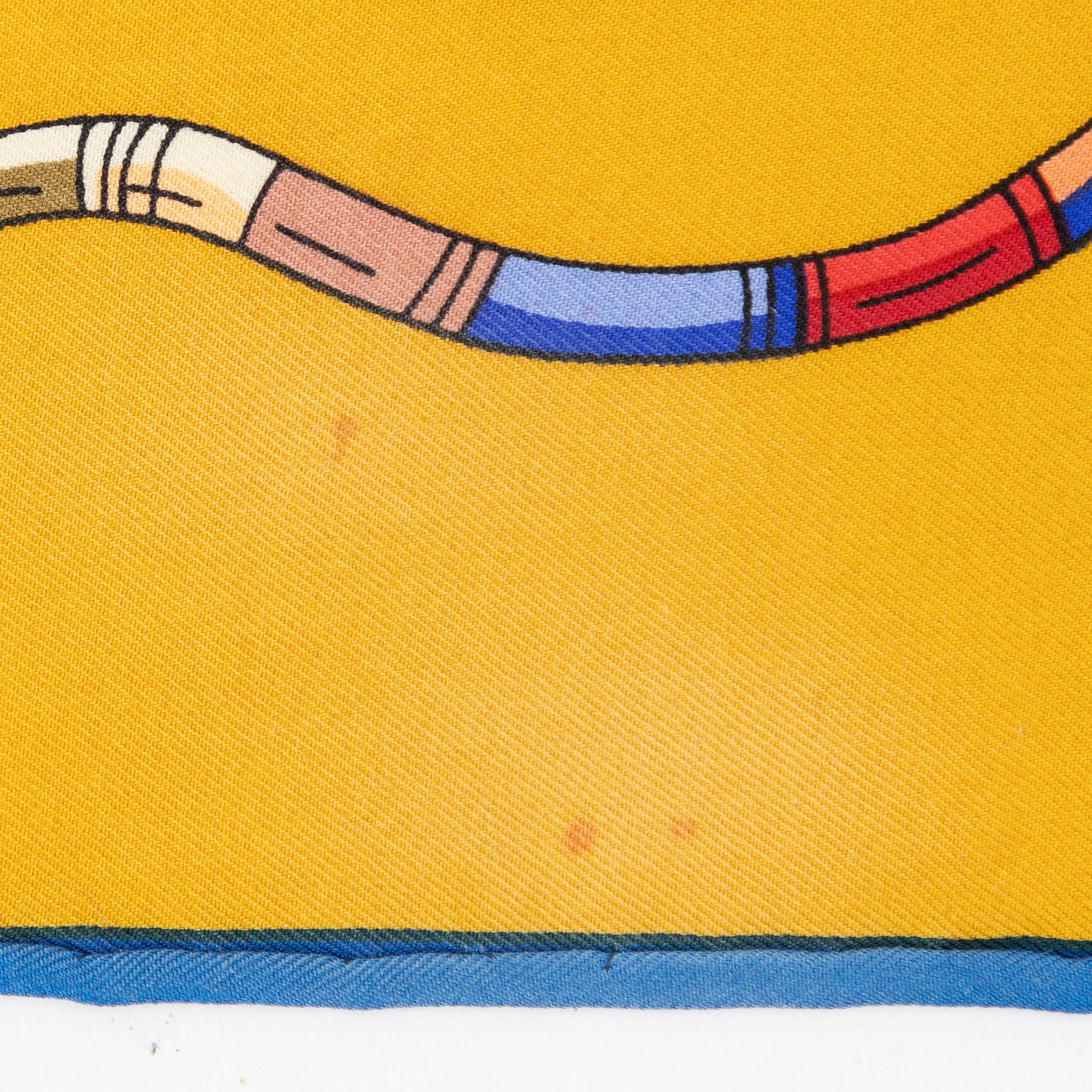 Hermès, scarf, "Voyage en Etoffes".