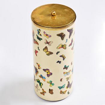 Piero Fornasetti, paraplyställ med lock, Milano, Italien.