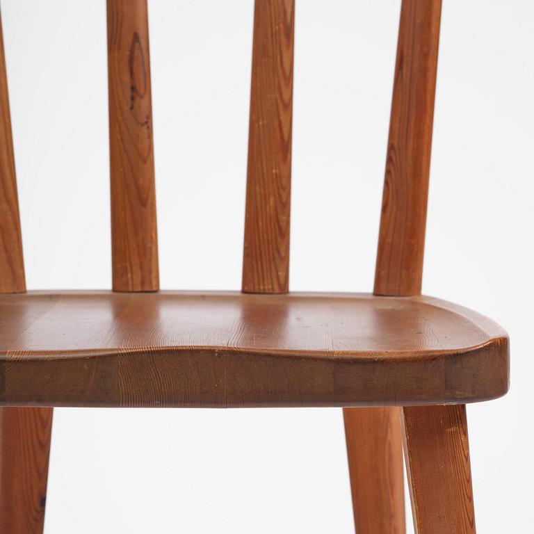 Axel Einar Hjorth, stolar, fyra stycken, "Utö", Nordiska Kompaniet, 1930-tal.