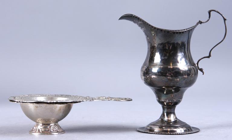 PARTI SILVER, 8 delar, bl. a. England.