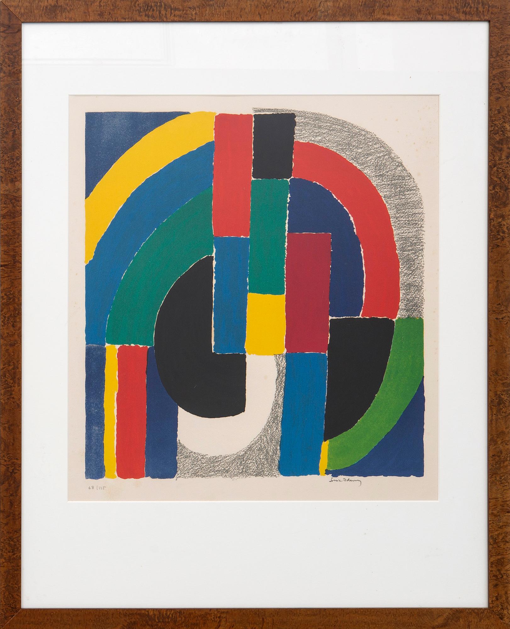 Sonia Delaunay, "Le soleil noir".
