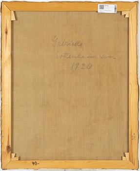 Birger Simonsson, oil on canvas, signed BS.