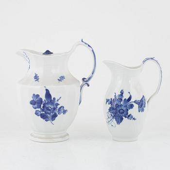A 71-piece "Blue flower" porcelain dinner and coffee service, Royal Copenhagen, Denmark.
