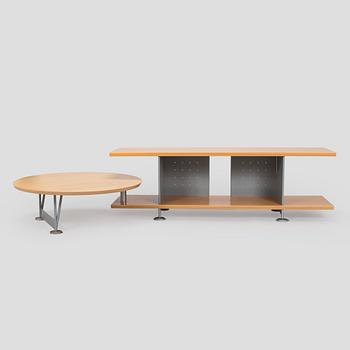 A sideboard / TV stand, Ligne Roset, 2000s.