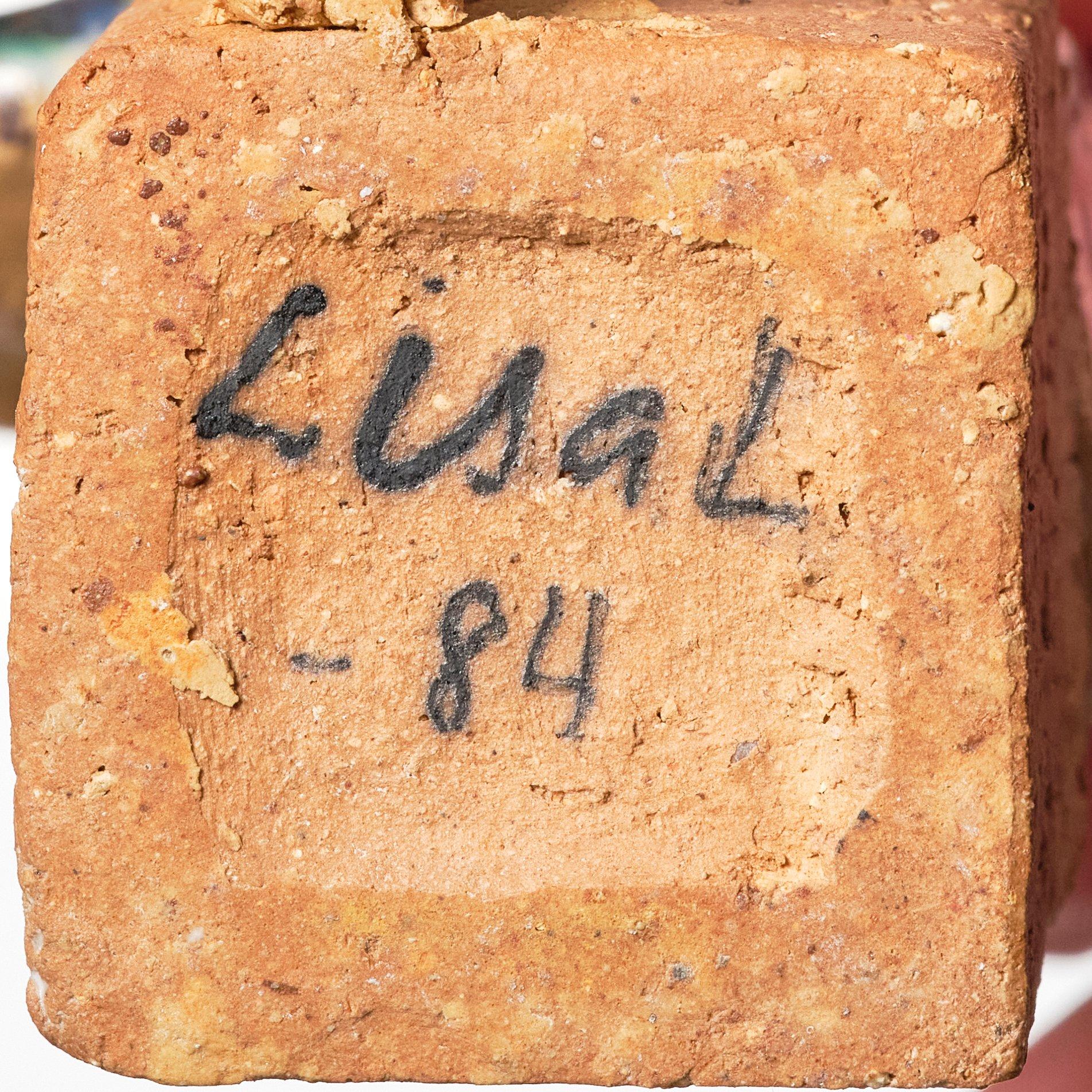 Lisa Larson, unik skulptur, signerad och daterad 1984.